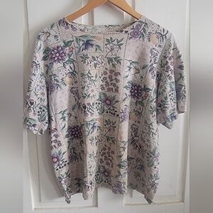 Floral Print Women's Top